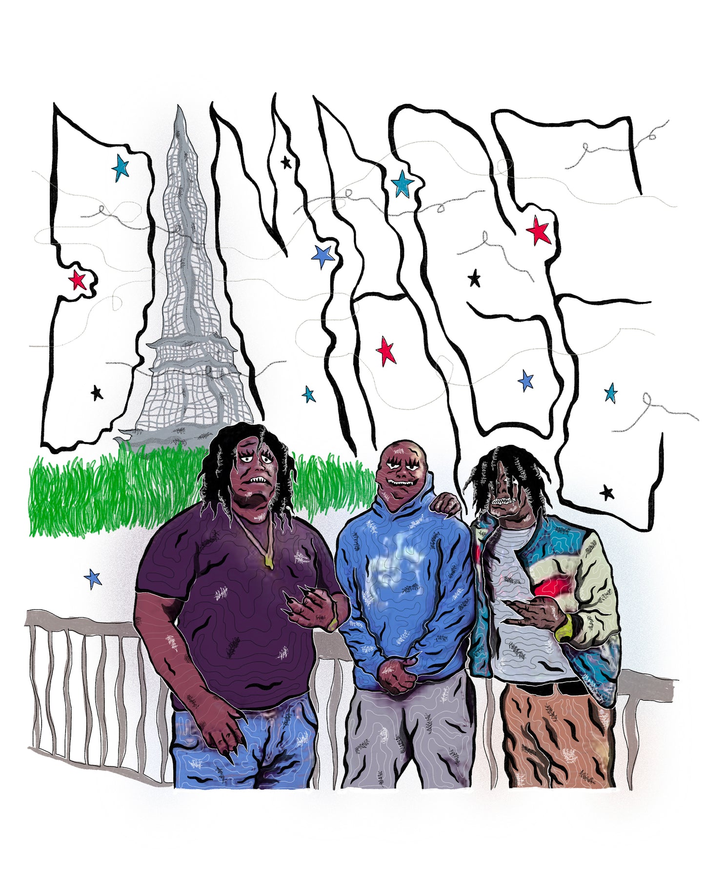 KEEF IN PARIS (PRINT)