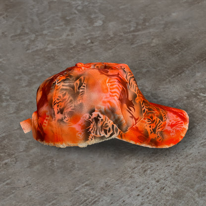 ORANGE TIGER CAP