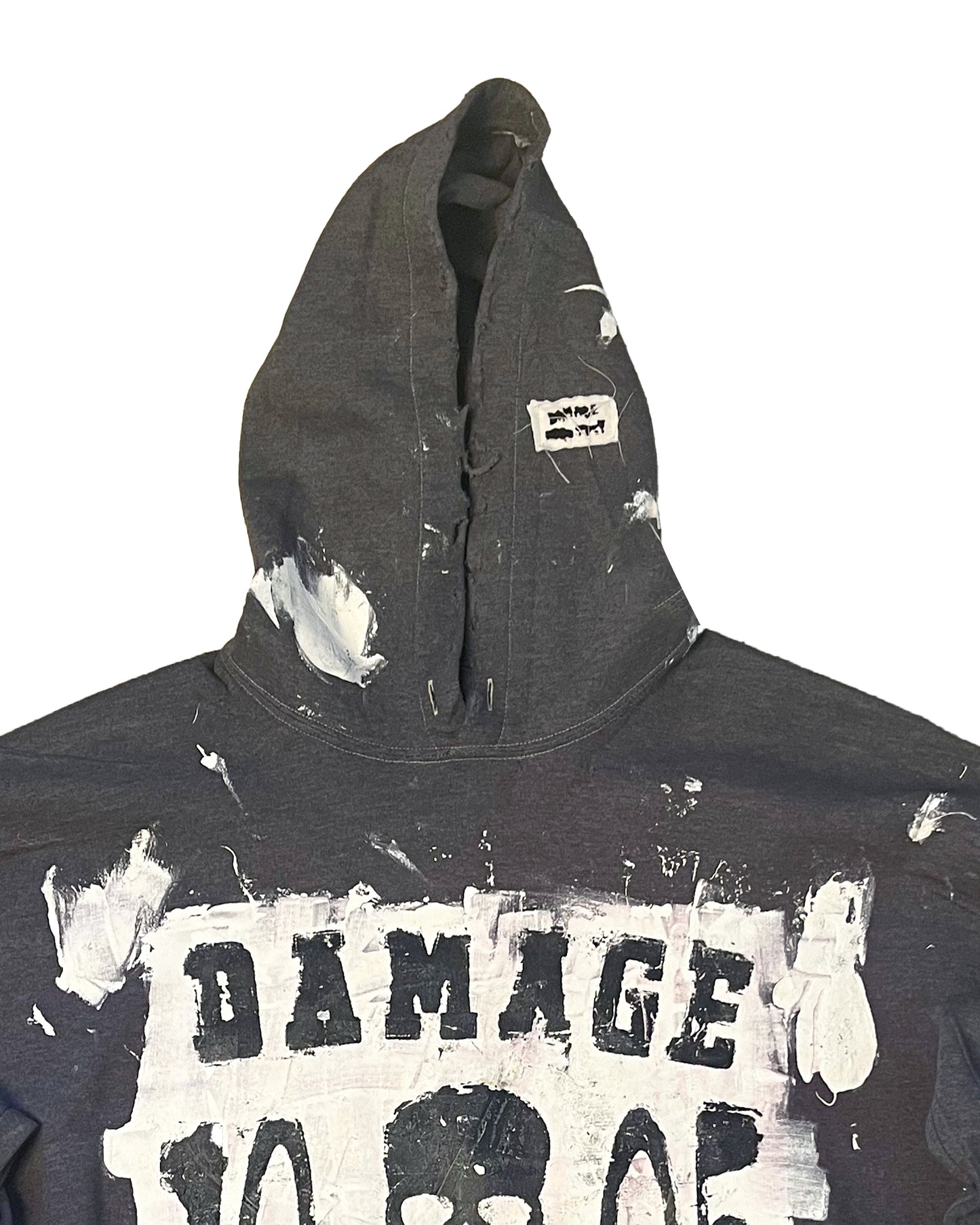 BLACK DESTROY CHAOS HOODIE