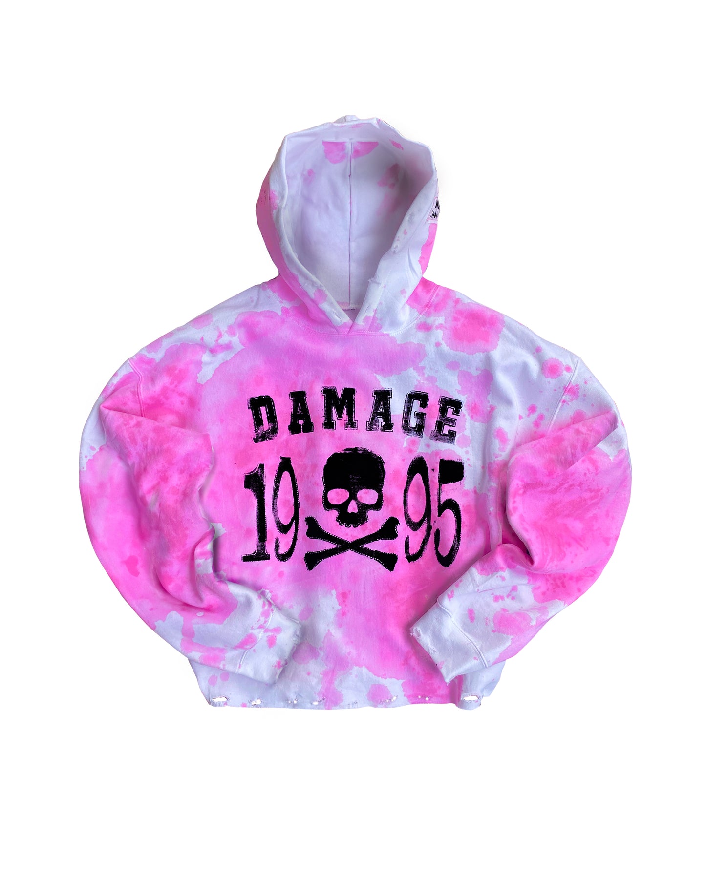 PINK CHAOS HOODIE