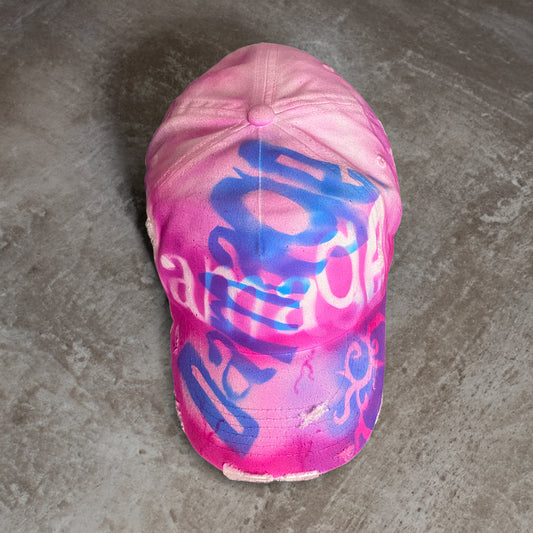 PINK TRIBAL CAP