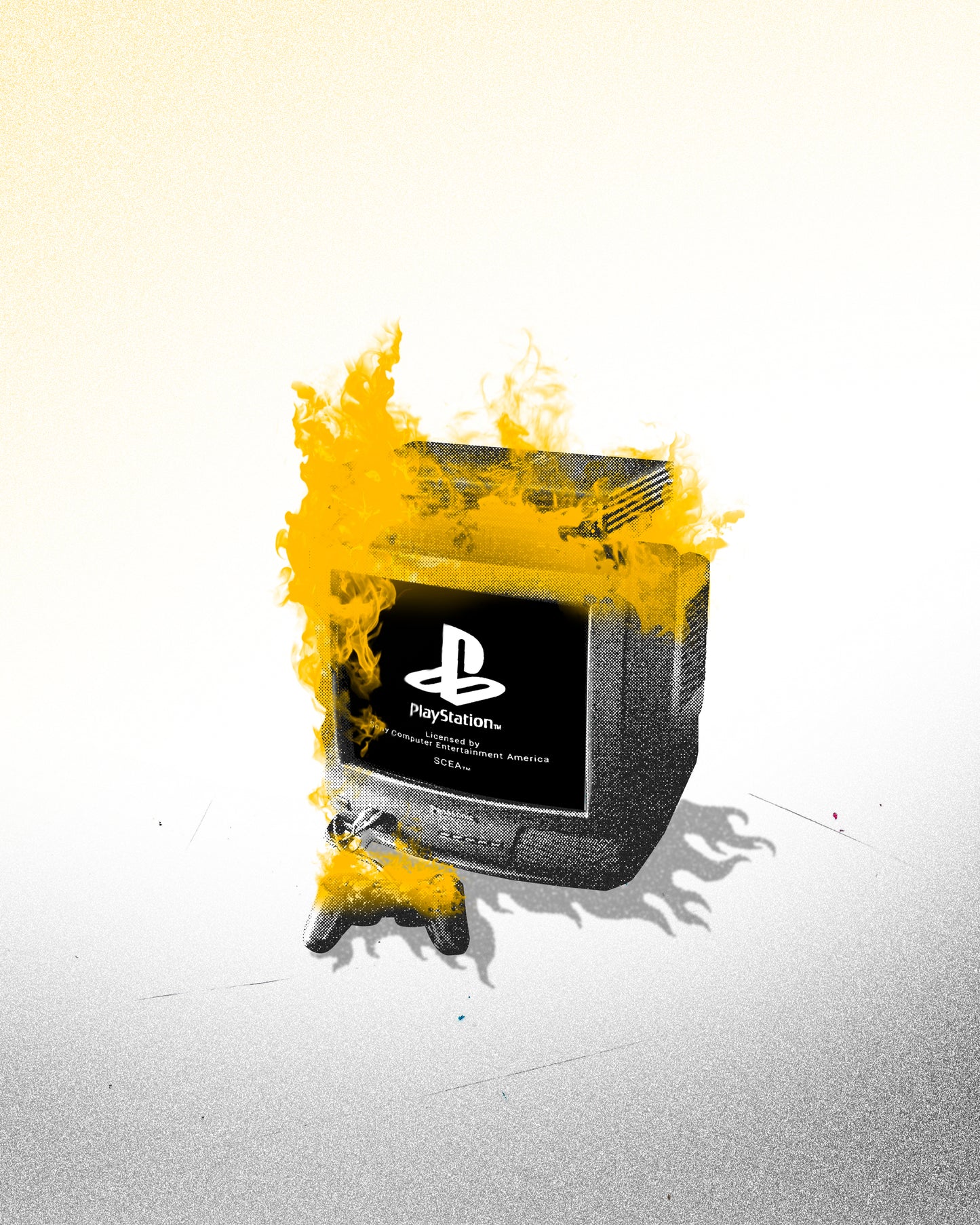 BURNING PS2 (PRINT)